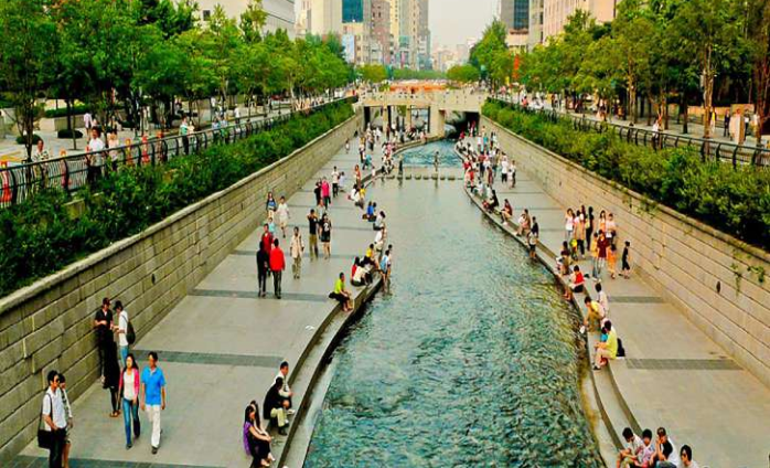 Cơ sở hạ tầng xanh - Chất xúc tác cho việc tái tạo đô thị: Trường hợp dự án khôi phục dòng suối Cheonggye
